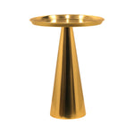 Zylen Steel Side Table - Gold