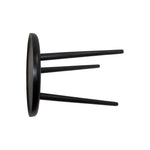 Tripod Wooden Side Table - Black