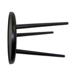 Tripod Wooden Side Table - Black