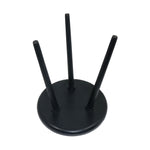 Tripod Wooden Side Table - Black