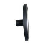 Wall Mirror With Metal Frame, Medium - Black
