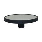 Wall Mirror With Metal Frame, Medium - Black