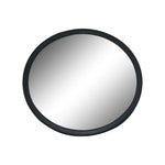 Wall Mirror With Metal Frame, Medium - Black