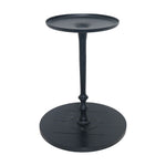 Timber Metal Side Table - Black