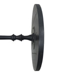 Timber Metal Side Table - Black