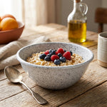 Elix Metal Serving Bowl - White