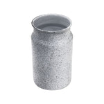 Metal Vase, Large - White
