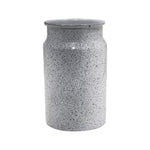 Metal Vase, Large - White