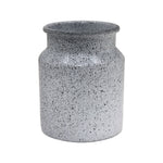 Metal Vase, Large - White