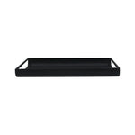 Cylix Metal Serving Tray - Black