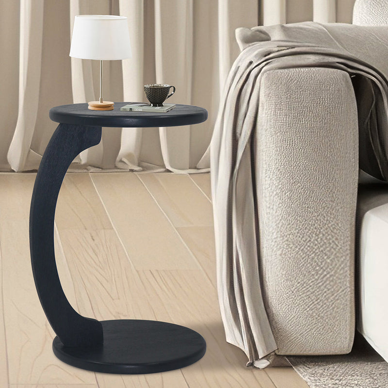 Elff Wooden Laptop Table - Black