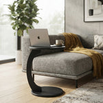 Elff Wooden Laptop Table - Black