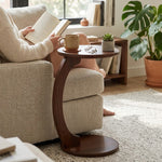 Elff Wooden Laptop Table - Walnut