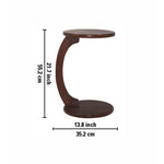 Elff Wooden Laptop Table - Walnut