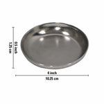 Metal Coaster, Set Of 6 - Silver