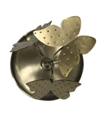 Metal Butterfly Jewellery Organiser - Gold