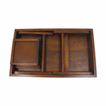 Wooden Adjustable Laptop Stand - Walnut