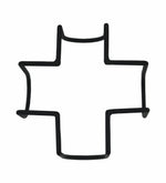 Wooden Coasters With Stand, Pack Of 6 - Natural
