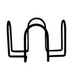 Marble Coasters With Metal Stand, Pack Of 6 - White