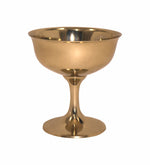 Zerin Metal Serving Bowl - Gold
