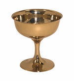 Zerin Metal Serving Bowl - Gold
