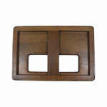 Adjustable Wooden Laptop Stand - Walnut