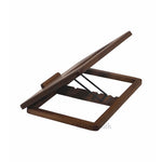 Adjustable Wooden Laptop Stand - Walnut