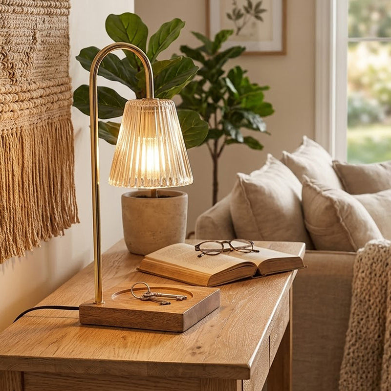 Electric Candle Warmer Lamp - Gold