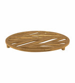 Metal Patterned Trivet - Gold