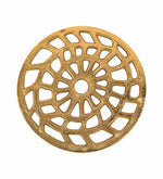 Webbed Metal Trivet - Gold