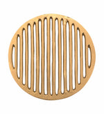 Metal Round Trivet - Gold
