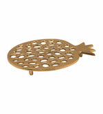 Designer Metal Trivet - Gold