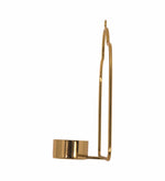 Metal Hanging Tealight Holder - Gold
