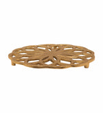 Round Metal Trivet - Gold