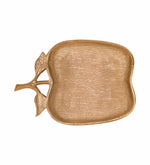 Azure Leaf Metal Serveware - Gold