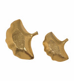 Leaf Decorative Serveware, Set Of 2 - Gold