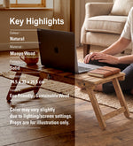 Flex Wooden Laptop Stand - Natural