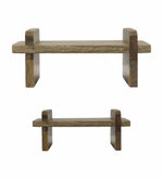 Wooden Storage Rack, Set Of 2 - Natural