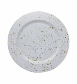 Metal Serving Platter, Pack Of 4 - White