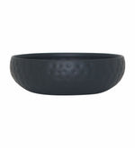 Velis Metal Serving Bowl - Black