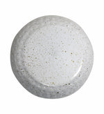 Elora Metal Serving Bowl - White