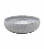 Elora Metal Serving Bowl - White