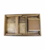 Wooden Adjustable Laptop Stand - Natural