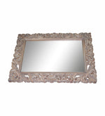 Wall Mirror With Wooden Frame - Natural