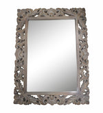 Wall Mirror With Wooden Frame - Natural