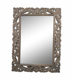 Wall Mirror With Wooden Frame - Natural