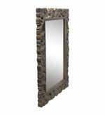 Wall Mirror With Wooden Frame - Natural