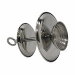 Elegant  2-Tier Nickle Finish Steel Cupcake Stand | Metal Dessert Serving Tray | Classic Cookie Stand 2-Tier Dessert Display for Weddings & Birthdays