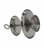 2 Tier Serveware With Ring Handle - Silver