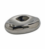 Decorative Nickle Serving Tray for Coffee Table | Modern Metal Platter for Serving Drinks, Snacks, or Décor